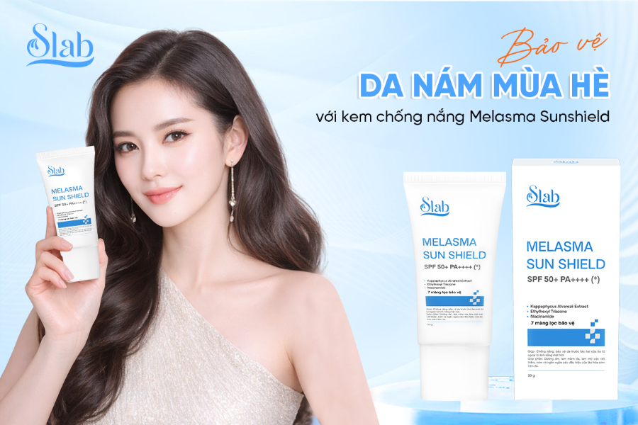 Bảo vệ da nám mùa hè với kem chống nắng Melasma Sunshield 
