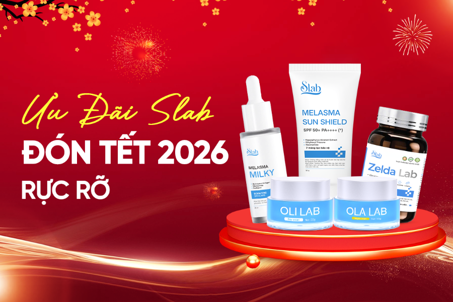 Sự kiện “Làm Đẹp Đón Tết 2026” – Ưu đãi lớn nhất năm từ Slab
